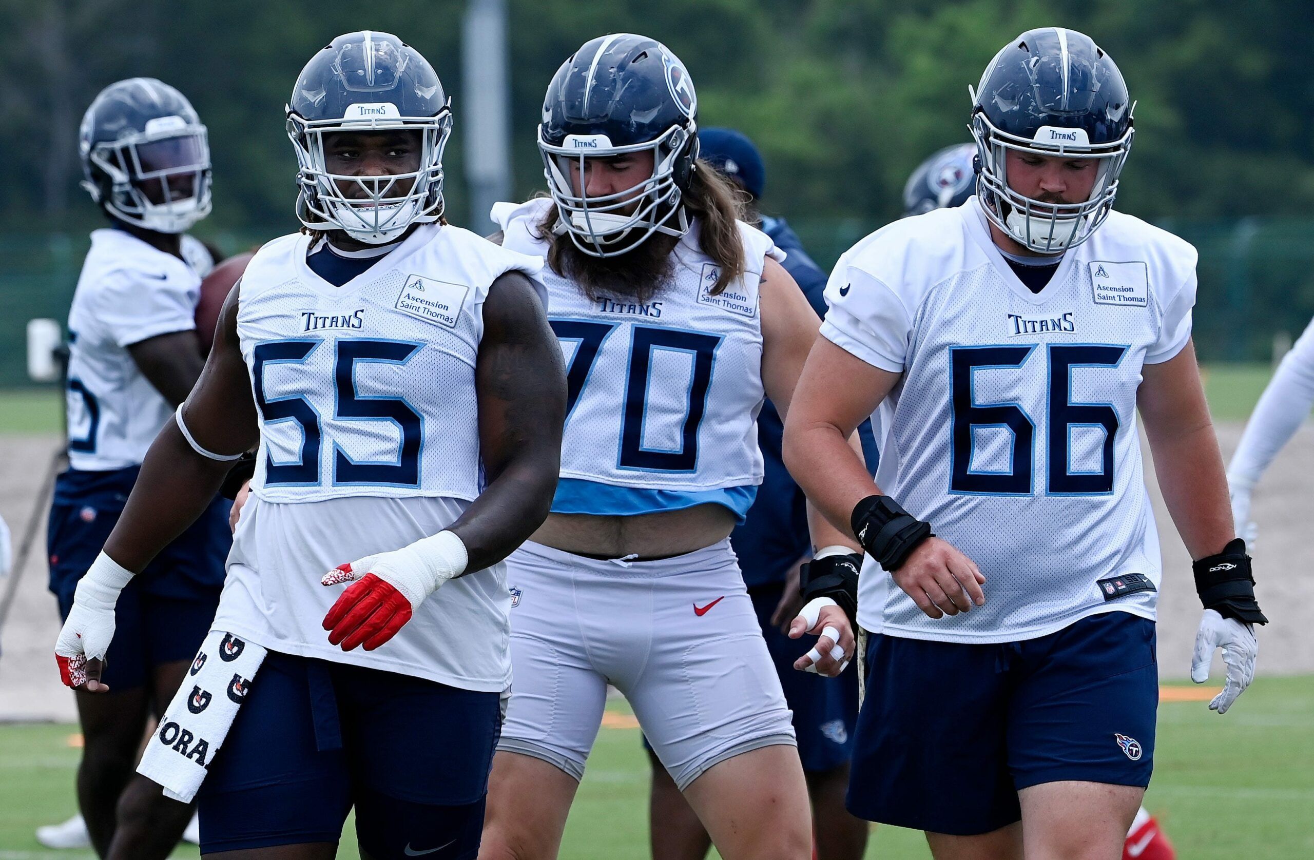 Tennessee Titans' offseason roster by jersey number ahead of minicamp