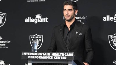 Jimmy Garoppolo Passes Raiders Training Camp Physical, per Report