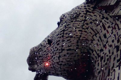 Kelpies reopen as police arrest climate activists who scaled metal giant