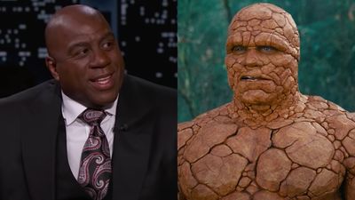 That Time Actor And Celtics Fan Michael Chiklis Hurled An F-Bomb At Lakers Legend Magic Johnson While Doing Work For Fantastic Four