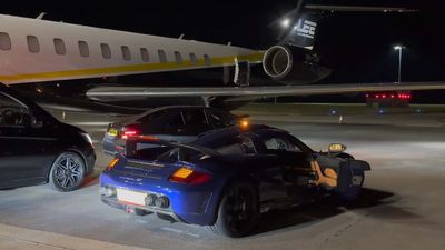 Rare Gemballa Mirage GT Delivered To Private Jet Might Be The Epitome Of Cool