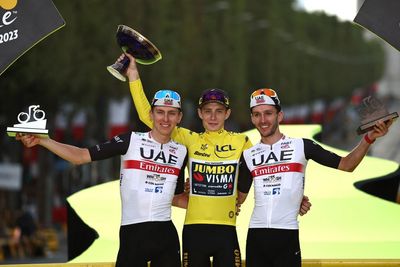 Jonas Vingegaard crowned Tour de France champion in Paris