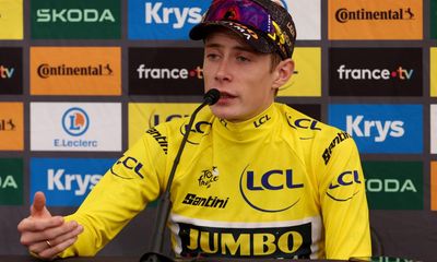 Tour de France winner Jonas Vingegaard fails to win over public