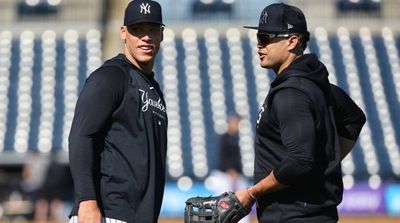 Aaron Judge, Giancarlo Stanton Walk Out With Drake at Madison Square Garden Concert