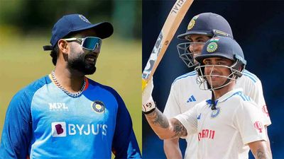 Watch: Ishan Kishan thanks Rishabh Pant after fiery fifty against West Indies