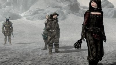 Great moments in PC gaming: Finishing Skyrim with a party of fully voiced modded followers