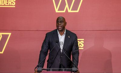 New Commanders owner Magic Johnson talks about setting an example for the Black community