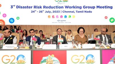 G20 Working Group Meeting | We must mobilise private finance for disaster risk reduction: P.K. Mishra