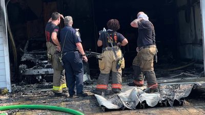 Mercedes EQE Loaner Car Burns Down Inside Florida Homeowner's Garage