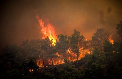 Weather forecast for Greece as wildfires rage and second heatwave hits