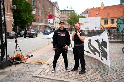 Two protesters burn Quran outside Iraqi embassy in Denmark