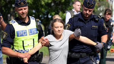 Swedish court fines Greta Thunberg for defying police at climate protest