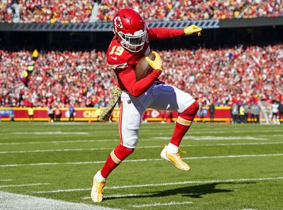 REPORT: Kadarius Toney absent from warmups ahead of Chiefs’ Monday practice