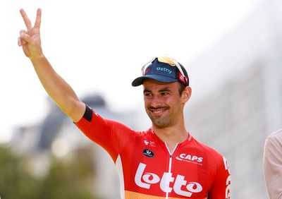 Victor Campenaerts celebrates 'very special' Tour de France super-combativity prize