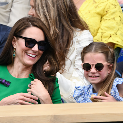 Princess Charlotte Was Princess Kate's "Mini-Me" at Wimbledon, Body Language Expert Says