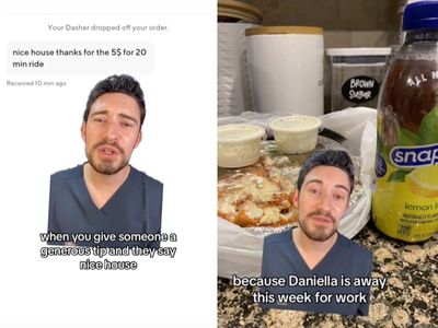 DoorDash customer divides after revealing delivery driver messaged him ‘nice house’ over $5 tip