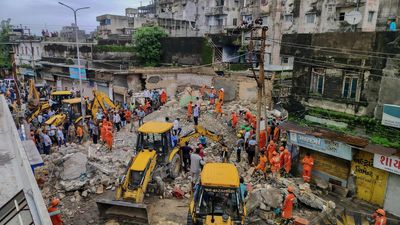 Four die after building collapsed due to rain in Junagadh district