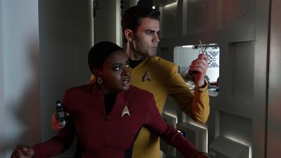 Star Trek: Strange New Worlds’ Celia Rose Gooding Explains Why Paul Wesley’s Kirk Was So Necessary For Uhura’s Latest Arc