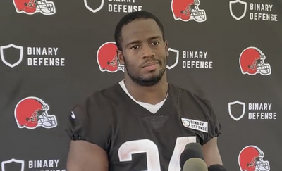 Nick Chubb brutally summed up the contract struggles facing star NFL running backs