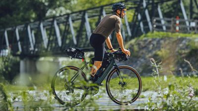 This e-bike has a massive range of 130 miles, and is primed for bikepacking