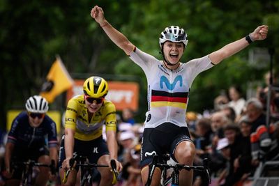 Liane Lippert outsprints Lotte Kopecky to win stage two of Tour de France Femmes