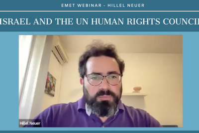 Hillel Neuer: The Man Challenging UN’s Anti-Israel Bias