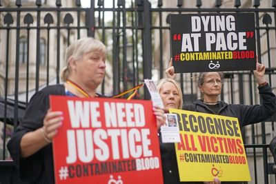 Relatives of infected blood victims demand full compensation in letter to No 10