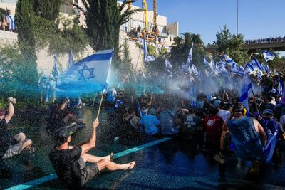 Protests as Israeli parliament takes first major step in Netanyahu’s overhaul