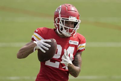 WR Skyy Moore feeling comfortable in second year at Chiefs training camp