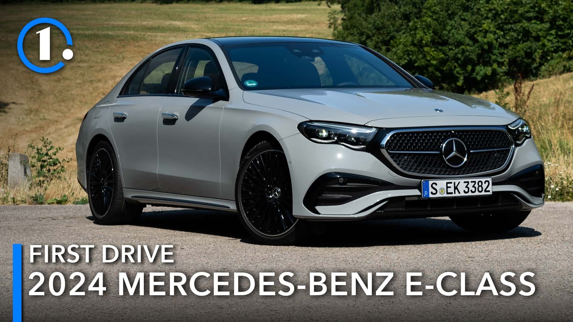 2024 Mercedes-Benz E-Class learns from the past, looks to the