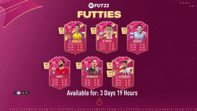 FIFA 23 Futties guide with special pink cards for Ronaldo and Vinicius Jr