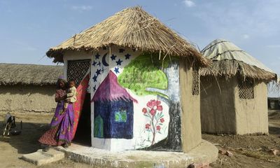 ‘This will not be swept away’: the bamboo homes helping Pakistan’s post-flood rebuild