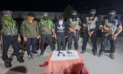 J&K: Two terrorist associates of LeT arrested in Baramulla, had collected arms for targeted killing