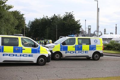 'Number of arrests' made following climate protest at Grangemouth oil refinery