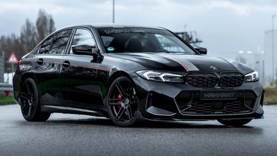 So European: Manhart MH3 400d Is A Sinister 380-HP Diesel Sedan