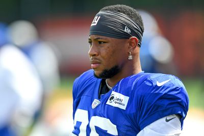 Giants training camp opens to little drama as Saquon Barkley ends holdout