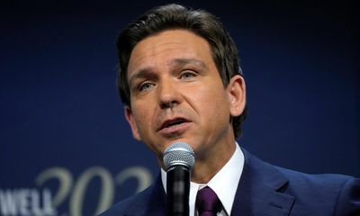 Ron DeSantis unharmed after car crash on way to campaign event