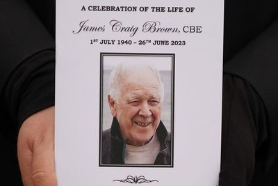 ‘A wonderful man’ – tributes paid at Craig Brown funeral