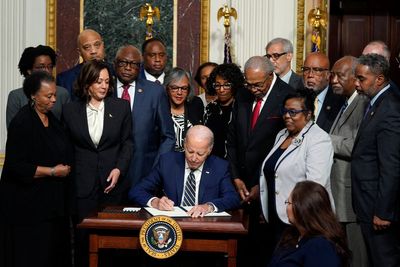 Biden admonishes Republican attempts to ‘bury history’ as he creates Emmett Till national monument