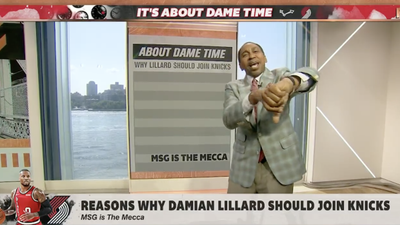 Stephen A. Smith Broke Down Why the Knicks Would Be a Perfect Fit for Damian Lillard