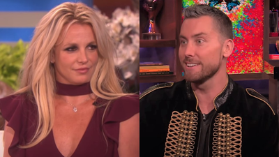 Britney Spears Just Met Lance Bass' Kids For The First Time, And There Are Pics