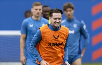 Scott Wright pictured in Rangers training amid Pendikspor transfer uncertainty