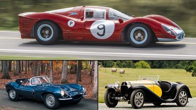 7 For 8: These Ferrari, Bugatti, And Jaguar Cars Could Fetch $10M Next Month
