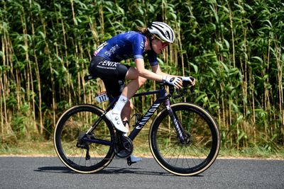 Van de Velde went for mountain points and almost won Tour de France Femmes stage 3