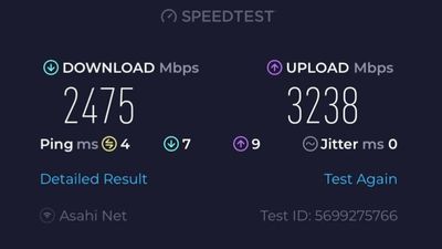 iPad Pro Gets Insane 3238 Mbps Upload Speed with Thunderbolt 10G Adapter