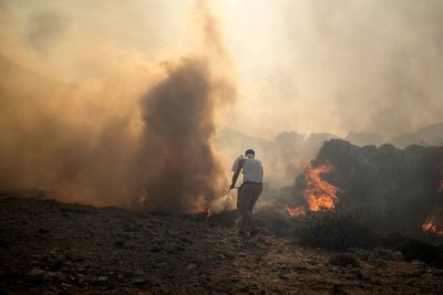 Are Greece wildfires caused by climate change?