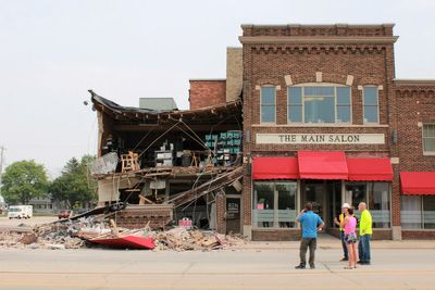 Prosecutors charge woman who drove into Green Bay building with reckless driving