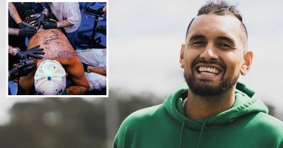 Nick Kyrgios turns Pokemon master with full back tattoo tribute