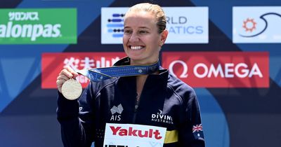 Rhiannan Iffland reigns supreme with hat-trick of high-diving world titles