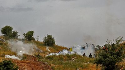 Hezbollah Operatives Spotted Patrolling Israel-Lebanon Border